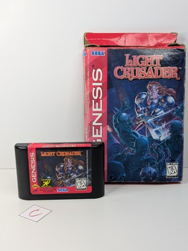 Light Crusader (1995) Mega Drive box