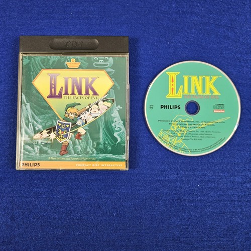 Link: The Faces of Evil and Zelda: The Wand of Gamelon (1993) CD-i box
