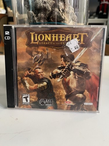 Lionheart: Legacy of the Crusader (2003) Windows box