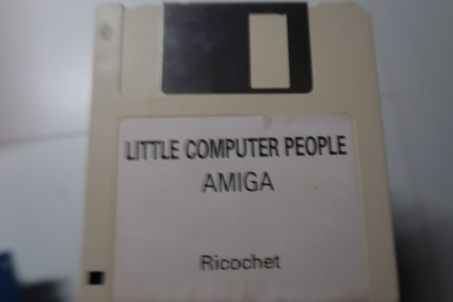 Little Computer People (1985) Atari ST box