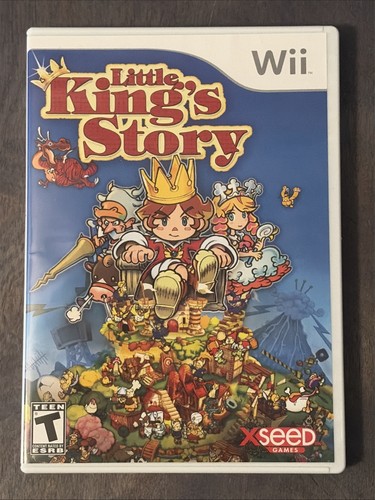 Little King's Story (2009) Wii box
