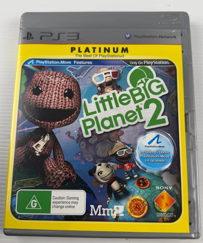 LittleBigPlanet 2 (2011) PlayStation 3 box