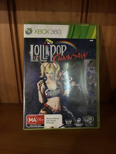 Lollipop Chainsaw (2012) Xbox 360 box