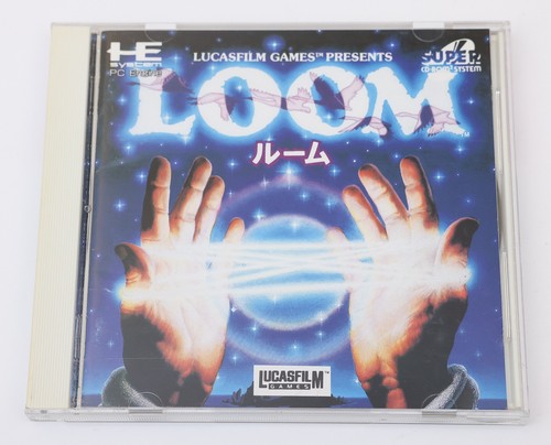 Loom (1990) TurboGrafx-16 / PC Engine box