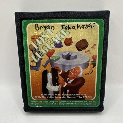 Lost Luggage (1982) Atari 2600 box