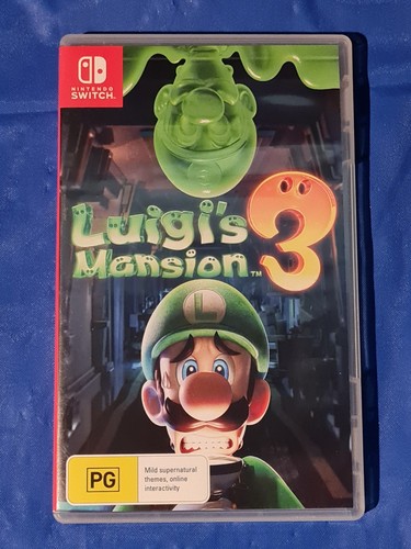 Luigi's Mansion 3 (2019) Nintendo Switch box