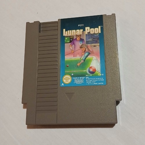 Lunar Pool (1985) MSX box