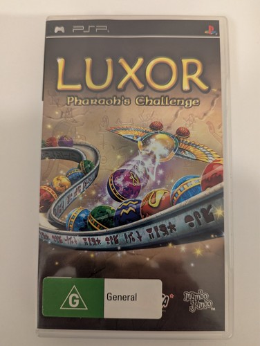 Luxor (2005) PlayStation Portable box