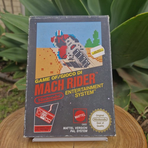 Mach Rider (1985) Arcade box