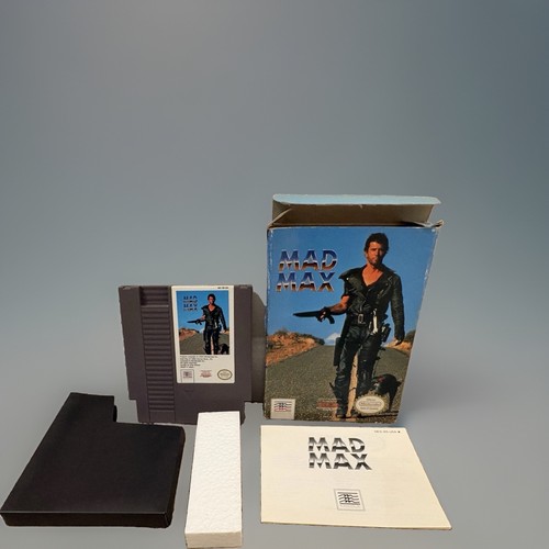 Mad Max (1990) NES box