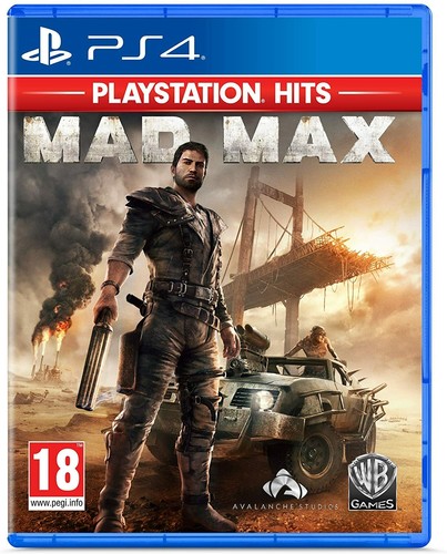 Mad Max (2015) PlayStation 4 box