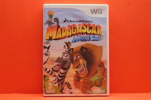 Madagascar Kartz (2009) Wii box