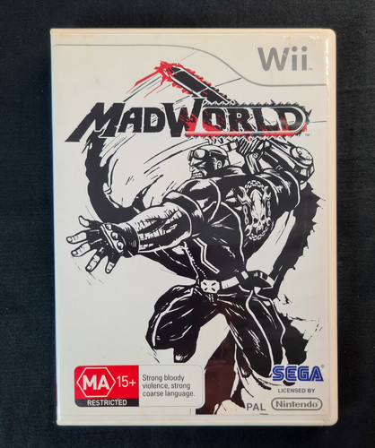 MadWorld (2009) Wii box