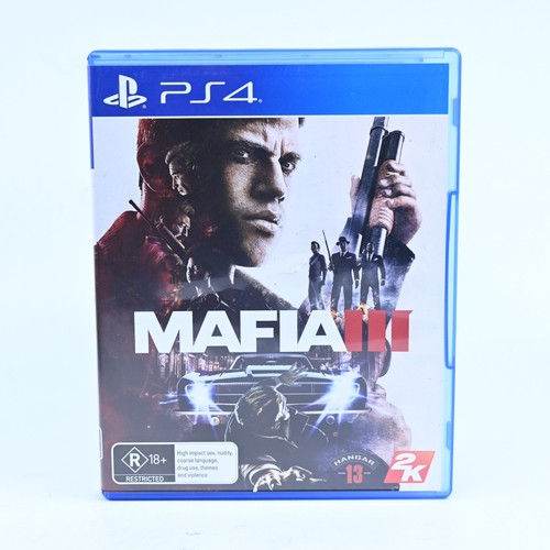 Mafia III (2016) PlayStation 4 box