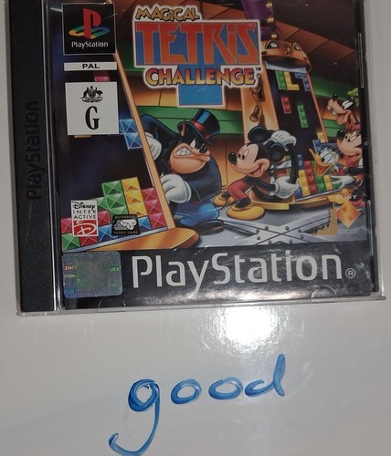 Magical Tetris Challenge (1998) PlayStation box