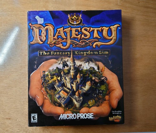 Majesty: The Fantasy Kingdom Sim (2001) Windows box