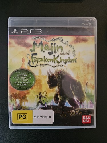 Majin and the Forsaken Kingdom (2010) PlayStation 3 box
