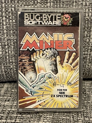 Manic Miner (1983) ZX Spectrum box