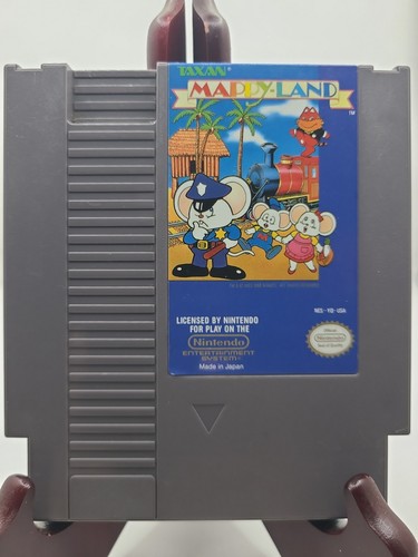 Mappy-Land (1986) NES box
