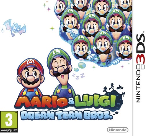 Mario & Luigi: Dream Team (2013) Nintendo 3DS box