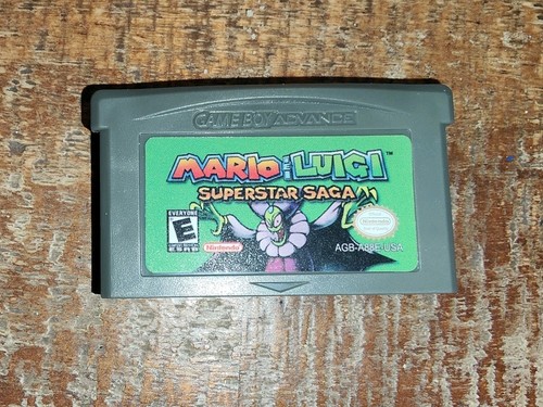 Mario & Luigi: Superstar Saga (2003) Game Boy Advance box