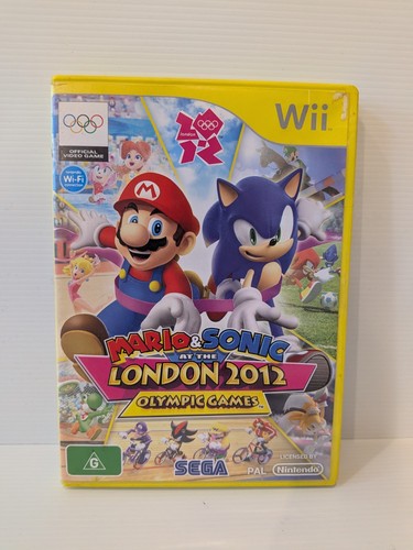 Mario & Sonic at the London 2012 Olympic Games (2011) Nintendo 3DS box