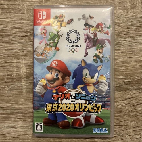 Mario & Sonic at the Tokyo 2020 Olympic Games (2019) Arcade box