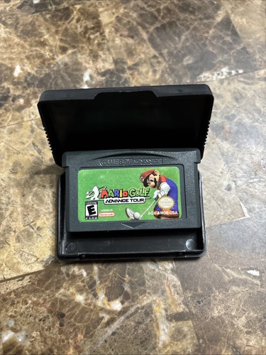 Mario Golf: Advance Tour (2004) Game Boy Advance box