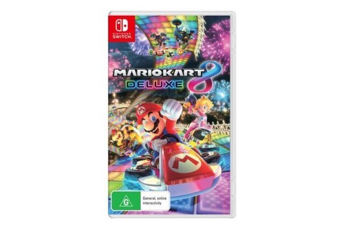 Mario Kart 8 Deluxe (2017) Nintendo Switch box