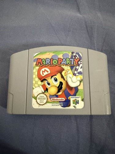 Mario Party (1998) Nintendo 64 box
