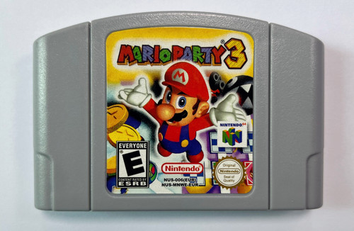 Mario Party 3 (2000) Nintendo Switch box