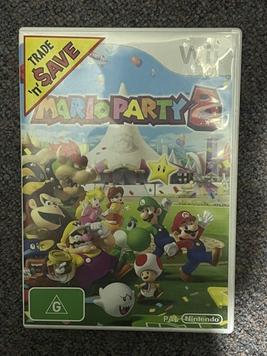Mario Party 8 (2007) Wii box