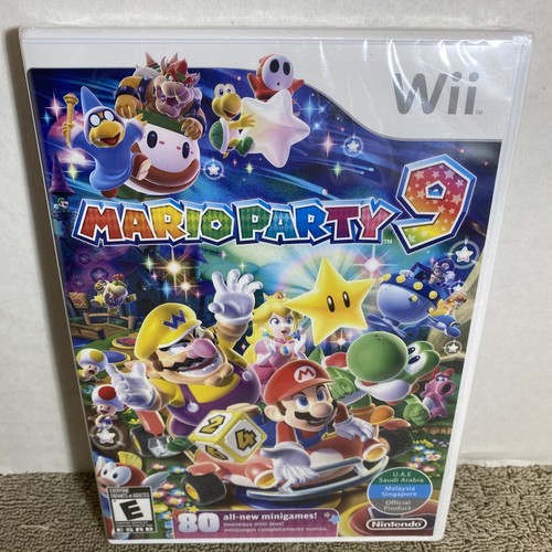 Mario Party 9 (2012) Wii box