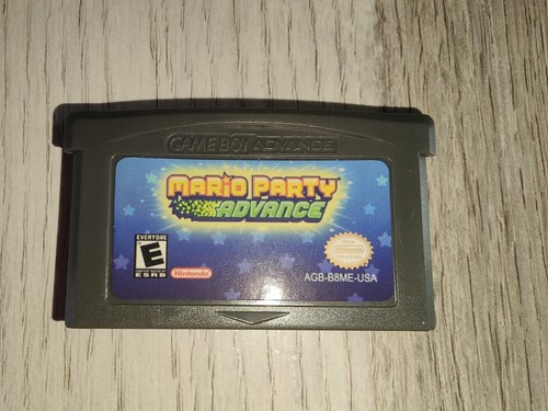 Mario Party Advance (2005) Game Boy Advance box