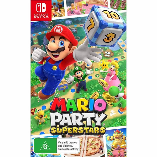 Mario Party Superstars (2021) Nintendo Switch box