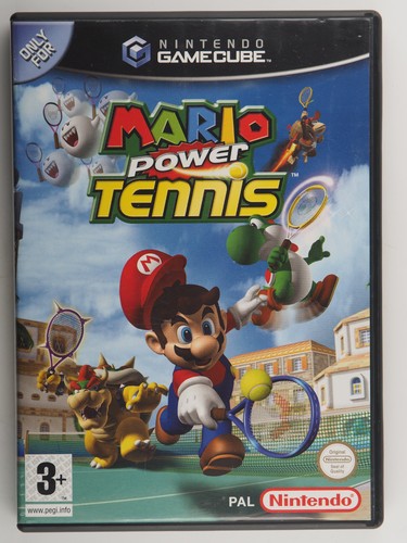 Mario Power Tennis (2004) GameCube box