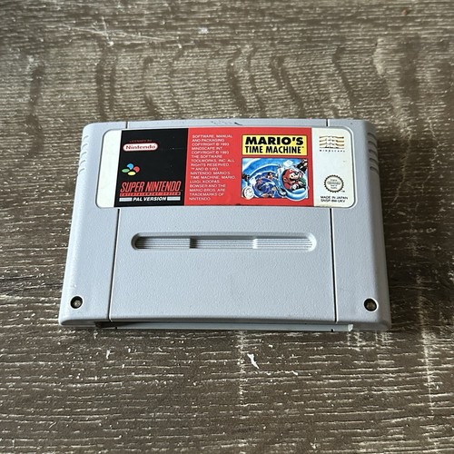 Mario's Time Machine (1993) DOS box