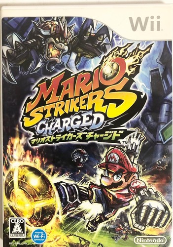 Mario Strikers Charged (2007) Wii box