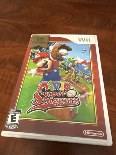 Mario Super Sluggers (2008) Wii box