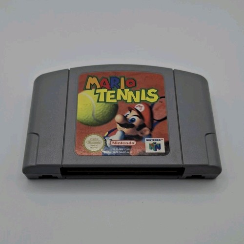 Mario Tennis (2000) Nintendo 64 box