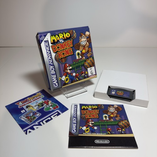 Mario vs. Donkey Kong (2004) Game Boy Advance box
