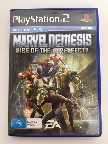 Marvel Nemesis: Rise of the Imperfects (2005) GameCube box