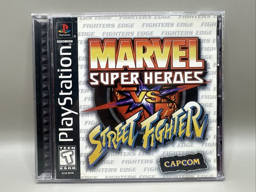 Marvel Super Heroes vs. Street Fighter (1997) Arcade box