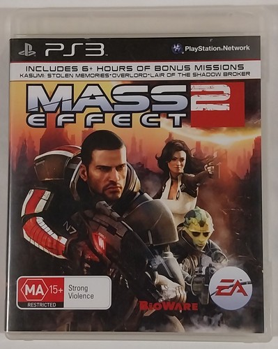 Mass Effect 2 (2010) PlayStation 3 box