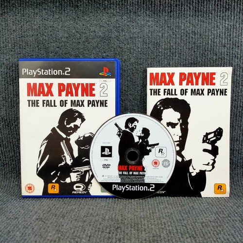 Max Payne 2: The Fall of Max Payne (2003) PlayStation 2 box
