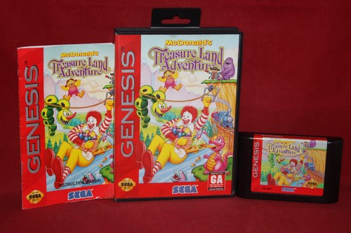McDonald's Treasure Land Adventure (1993) Mega Drive box