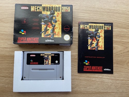 MechWarrior 3050 (1994) SNES box