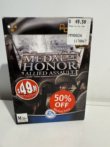 Medal of Honor: Allied Assault (2002) Mac box
