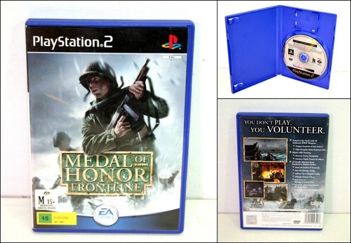 Medal of Honor: Frontline (2002) PlayStation 2 box
