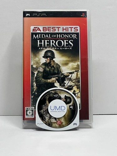 Medal of Honor: Heroes (2006) PlayStation Portable box